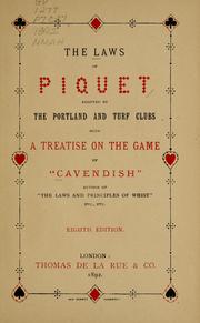 Cover of: The laws of piquet | Cavendish