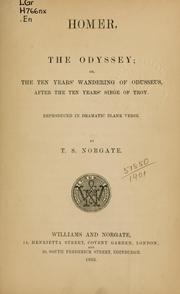 Cover of: The Odyssey by Όμηρος