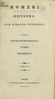 Cover of: Odyssea by Όμηρος, Όμηρος