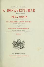 Cover of: Opera omnia ...