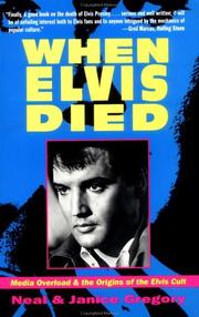 Cover of: WHEN ELVIS DIED