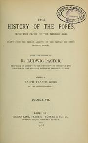Cover of: The history of the popes