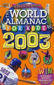 Cover of: The World Almanac for Kids 2003 (World Almanac for Kids) | Editors of World Almanac
