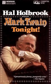 Cover of: Mark Twain tonight!