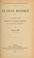 Cover of: Le Cycle mystique, la divinité, origine et fin des existences individuelles dans la philosophie antésocratique