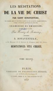 Cover of: Les Méditations de la Vie du Christ