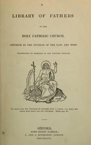 Cover of: The homilies on the Second epistle of St. Paul to the Corinthians