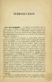 Cover of: Théâtre choisi by Pierre Corneille