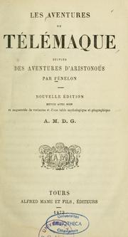 Cover of: Les aventures de Télémaque: suivies des Aventures d'Aristonoüs