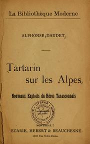 Tartarin sur les Alpes by Alphonse Daudet