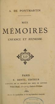 Cover of: Mes mémoires by Pontmartin, Armand comte de