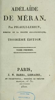 Cover of: Oeuvres complètes