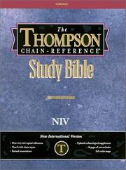 Cover of: Thompson Chain-Reference Study Bible-NIV by Frank Charles Thompson, Frank Charles Thompson