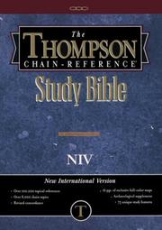 Cover of: Bib New International Version Thompson Chain Marroon Hard Indexed Bible: Library Edition