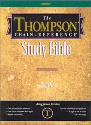 Cover of: Thompson Chain-Reference Study Bible