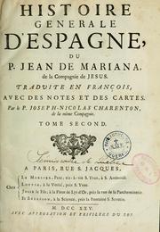 Histoire générale d'Espagne by Juan de Mariana