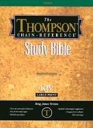 Cover of: Thompson Chain-Reference Bible King James Version/Large Print/Plain/Black Bonded Cover