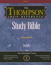 Cover of: Thompson Chain-Reference Study Bible-NIV (Ivory, Deluxe Kirvella)