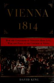 Cover of: Vienna, 1814 by David King