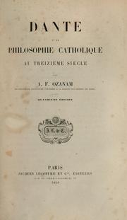 Cover of: Œuvres complètes de A.-F. Ozanam