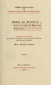 Cover of: Obres doctrinalis by Ramon Llull
