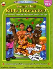 Name That Bible Character! by Sharon Thompson