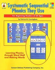 Cover of: Systematic Sequential Phonics They Use