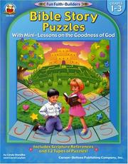 Cover of: Bible Story Puzzles: Grades 1-3 (Fun Faith-Builders)