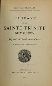 L'abbaye de la Sainte-Trinité de Mauléon by Fourier Bonnard