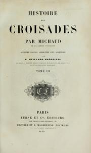 Cover of: Histoire des croisades