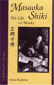 Cover of: Masaoka Shiki: His Life and Works