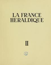 Cover of: La France héraldique by 