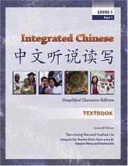 Cover of: Integrated Chinese  = by Tao-chung Yao ... [et al.].