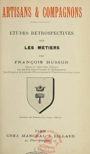 Cover of: Artisans et compagnons by François Husson