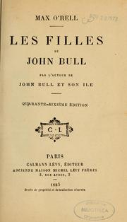 Cover of: Les filles de John Bul