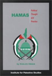 Cover of: Hamas by Khaled Hroub