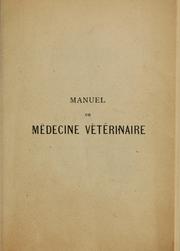 Manuel de médecine vétérinaire à l'usage des cultivateurs by John D. Duchène