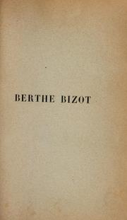 Berthe Bizot by Louis Guepratte