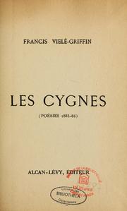 Cover of: Les cygnes: (poésies 1885-86)
