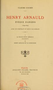 Cover of: Henry Arnauld