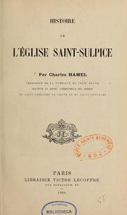 Cover of: Histoire de l'église Saint-Sulpice [de Paris]