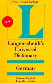 Cover of: Langenscheidt