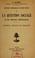 Cover of: La question sociale et les principes théologiques