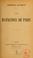 Cover of: Les Hannetons de Paris