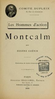 Cover of: Montcalm by Eugène Guénin