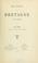 Cover of: Les Etats de Bretagne au XVIe siècle