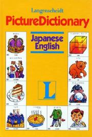 Cover of: Langenscheidt Picture Dictionary Japanese
