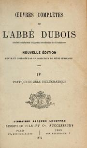 Cover of: Oeuvres complètes