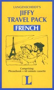 Cover of: Langenscheidt's Jiffy Travel Pack French