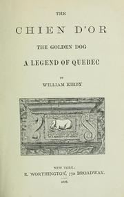 The chien d'or by Kirby, William